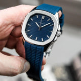 Men's Movement: Quartz, Water Resistant Watch Watch For Mens Nautilus Design Rubber Strap | Watch For Girls | Watch For Men & Boys | Watch For Boys |