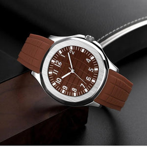Men's Movement: Quartz, Water Resistant Watch Watch For Mens Nautilus Design Rubber Strap | Watch For Girls | Watch For Men & Boys | Watch For Boys |