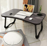 Wooden Laptop Table – Laptop Stand – Floor Table – Laptop Table – Drawing Desk – Bed Tray Table Fold-able – Table Notebook Stand Reading Holder – Study Table – Portable Desk